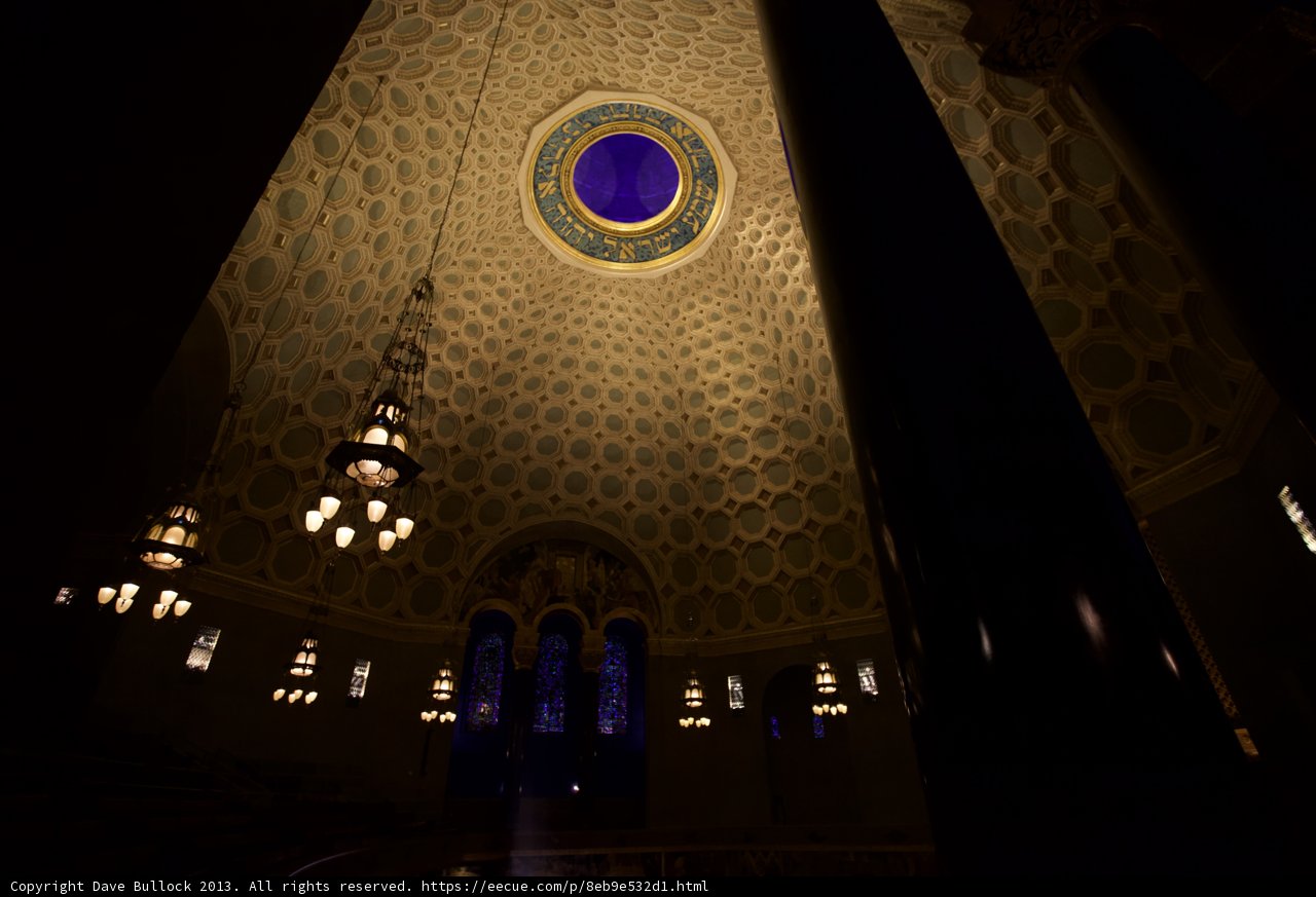 Mosque Interior at Prayer Time