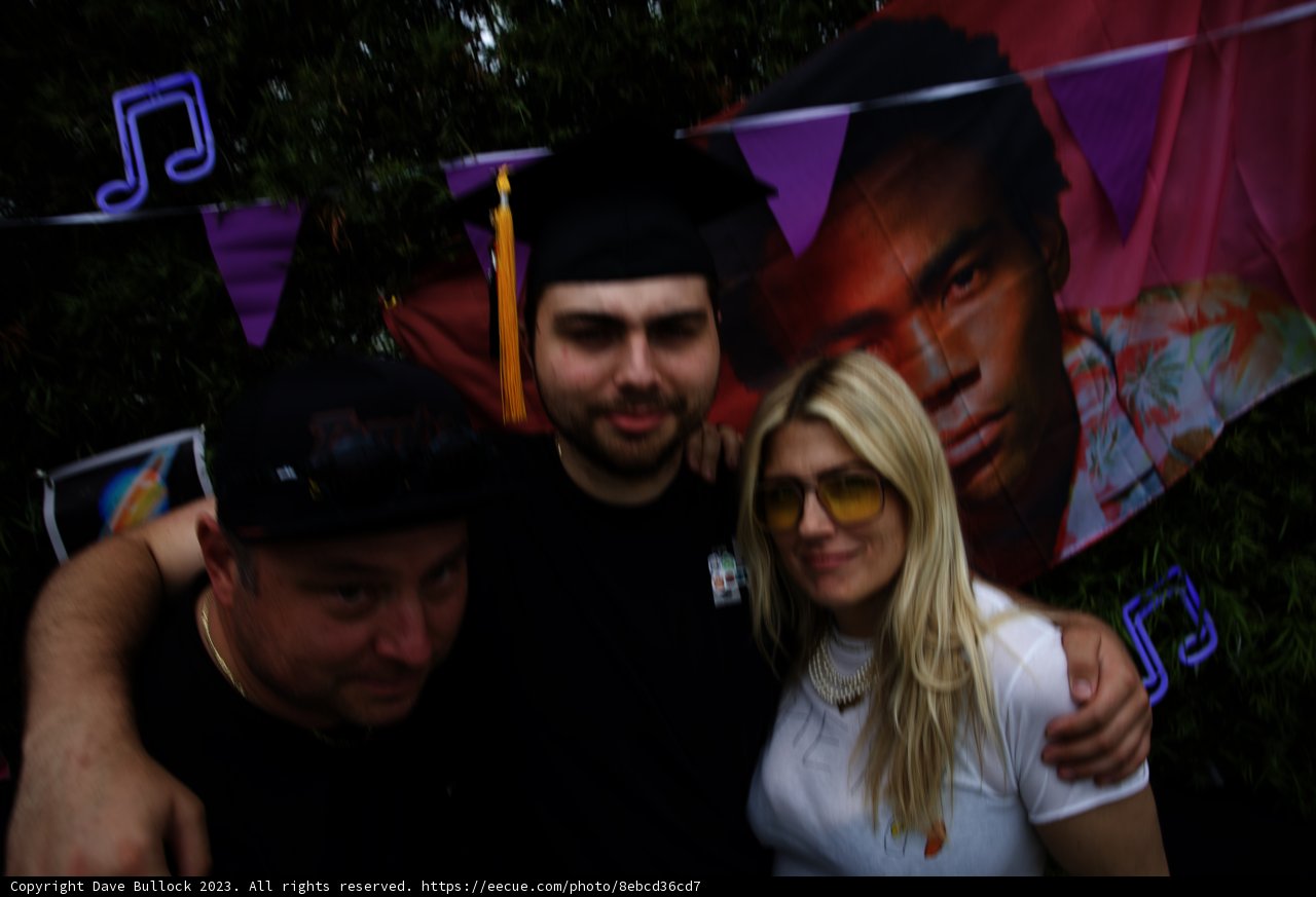 A Joyful Graduation Moment with Friends