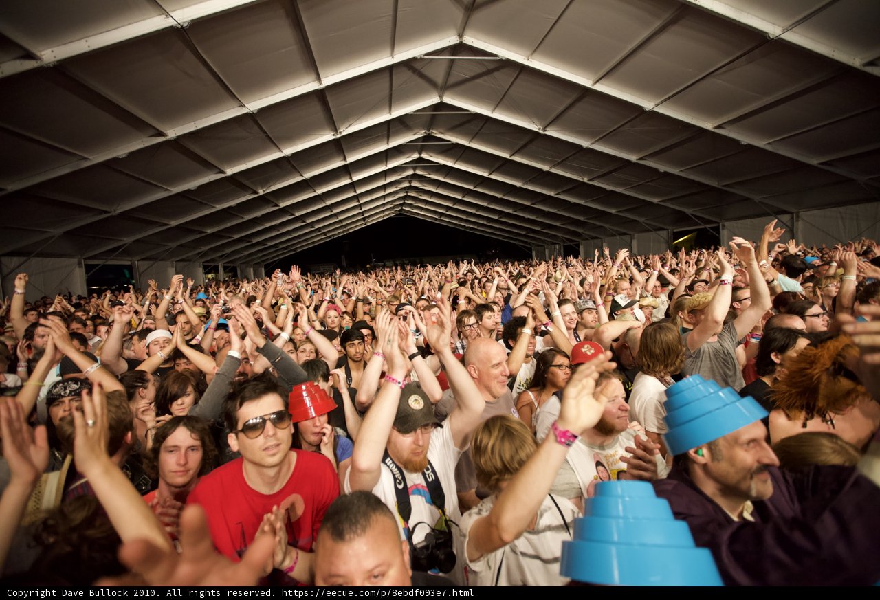 Coachella Crowd Goes Wild