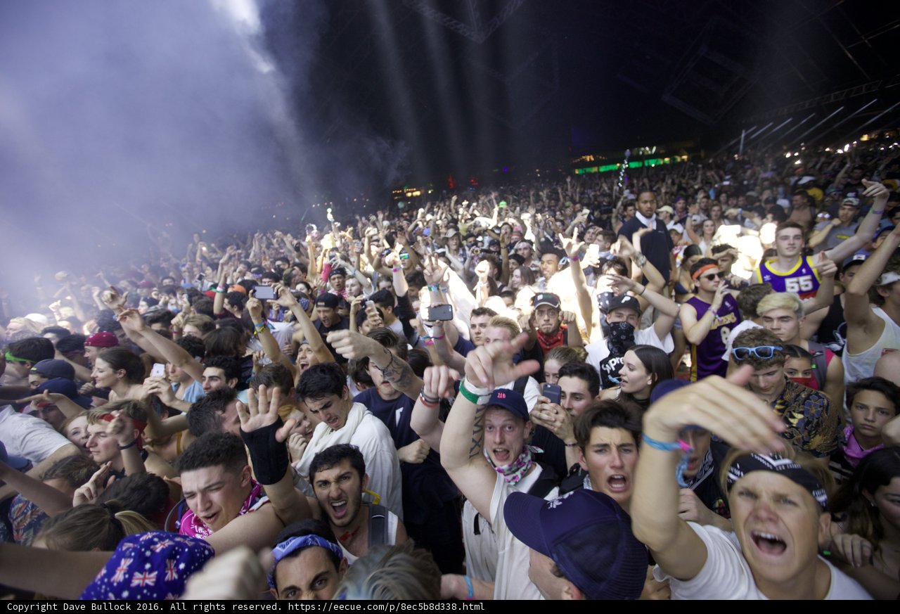Coachella 2016 Crowd Goes Wild