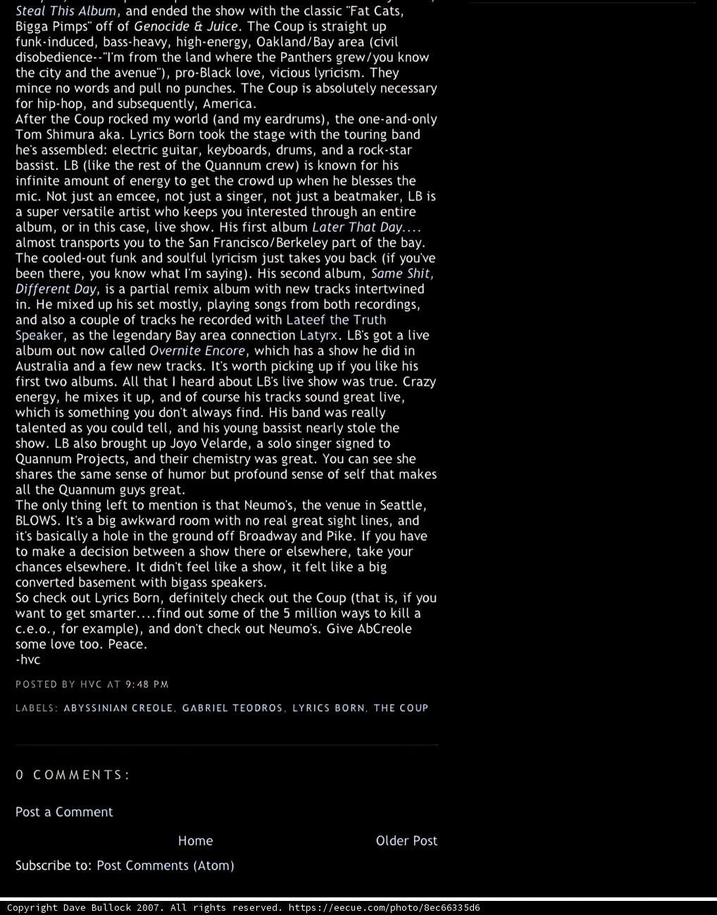 The Online Home for "The Book