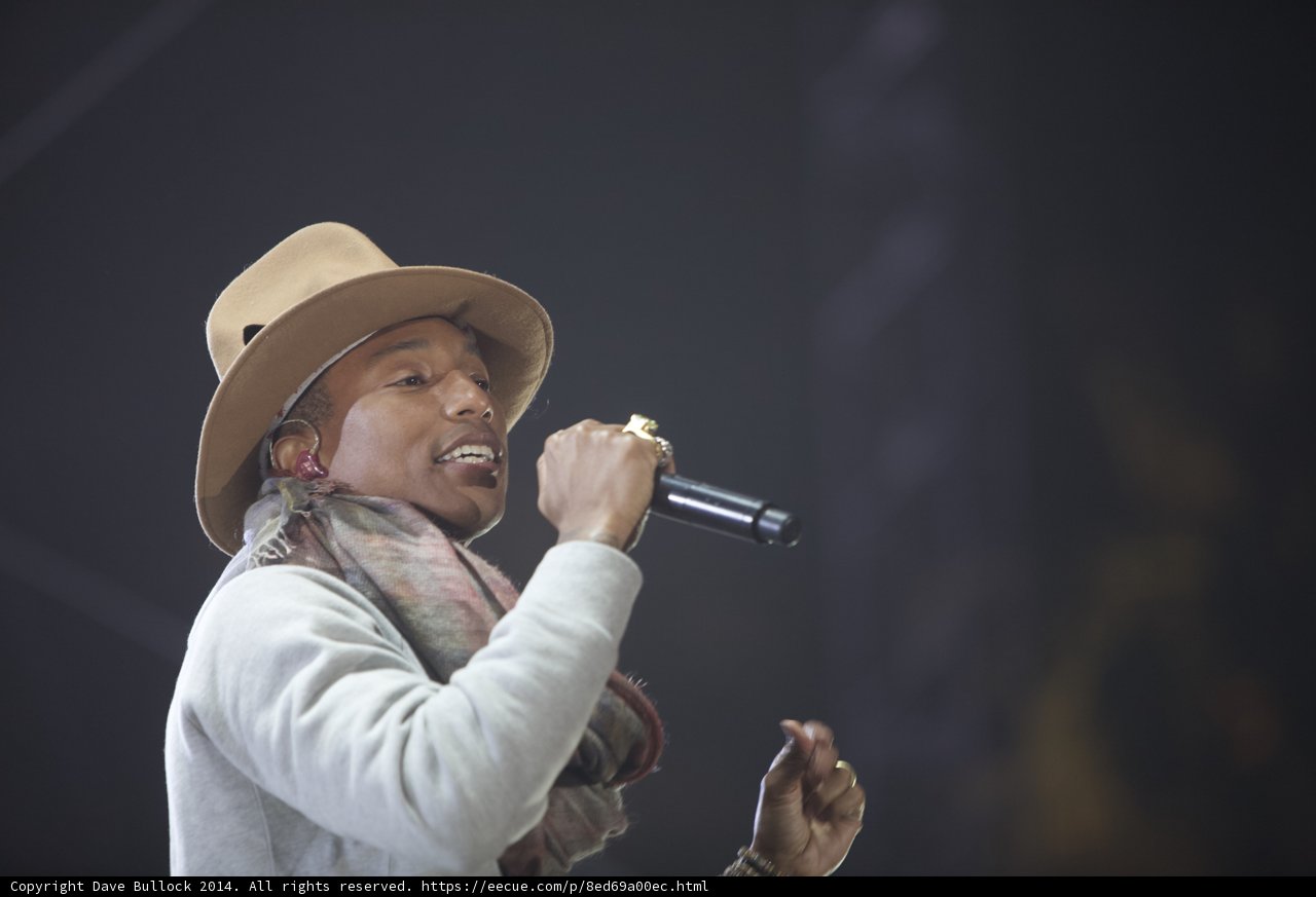 Pharrell Williams' Solo Performance