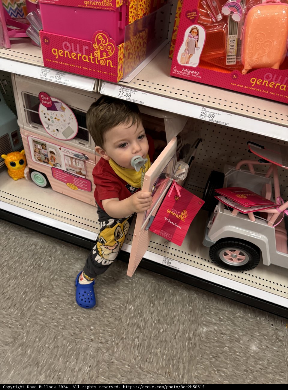 Wesley's Toy Store Adventure in California
