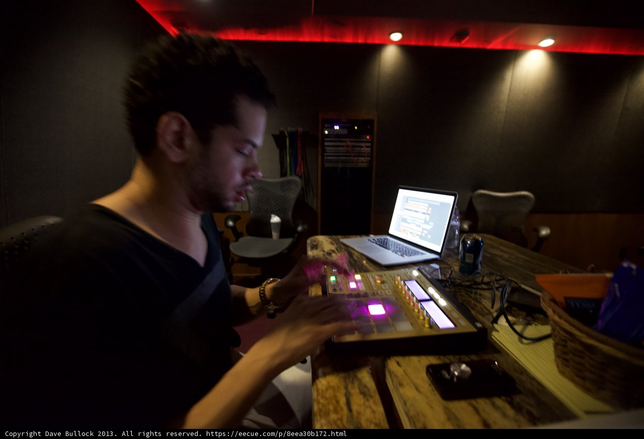 Laptop Session in the Studio