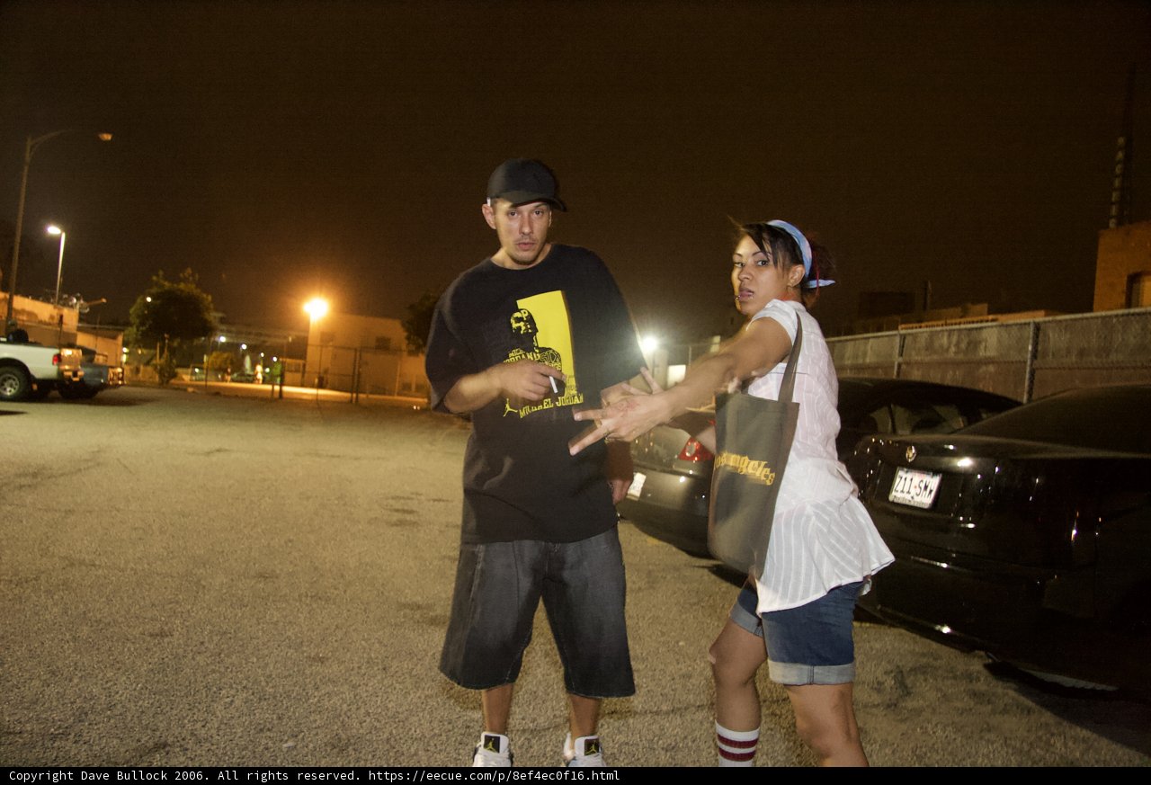Nighttime Parking Lot Romance