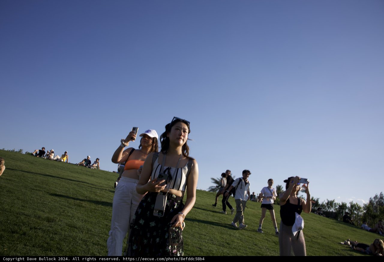 Sunlit Stroll: Coachella 2024 In Full Swing
