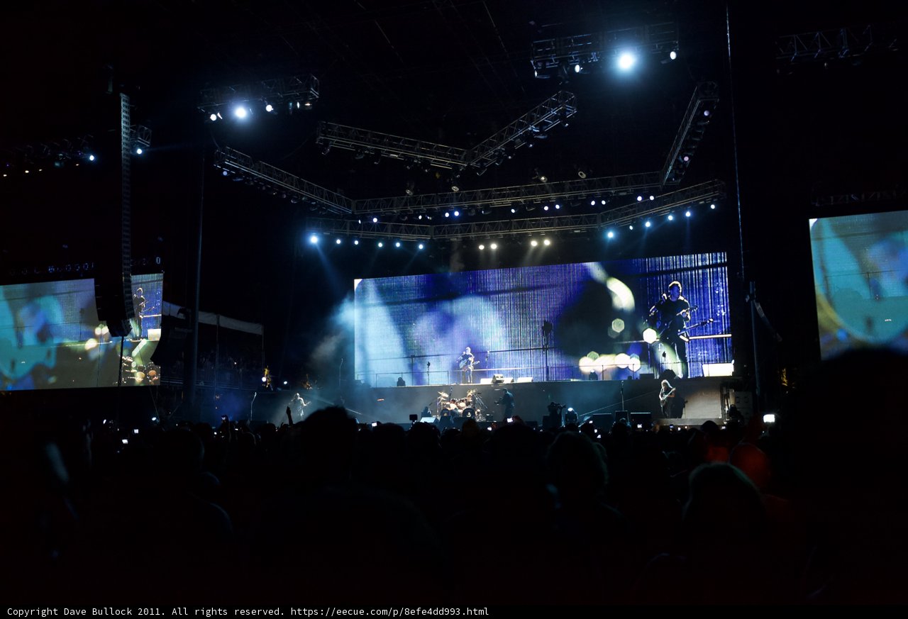 Rocking Out Under the Big Screen