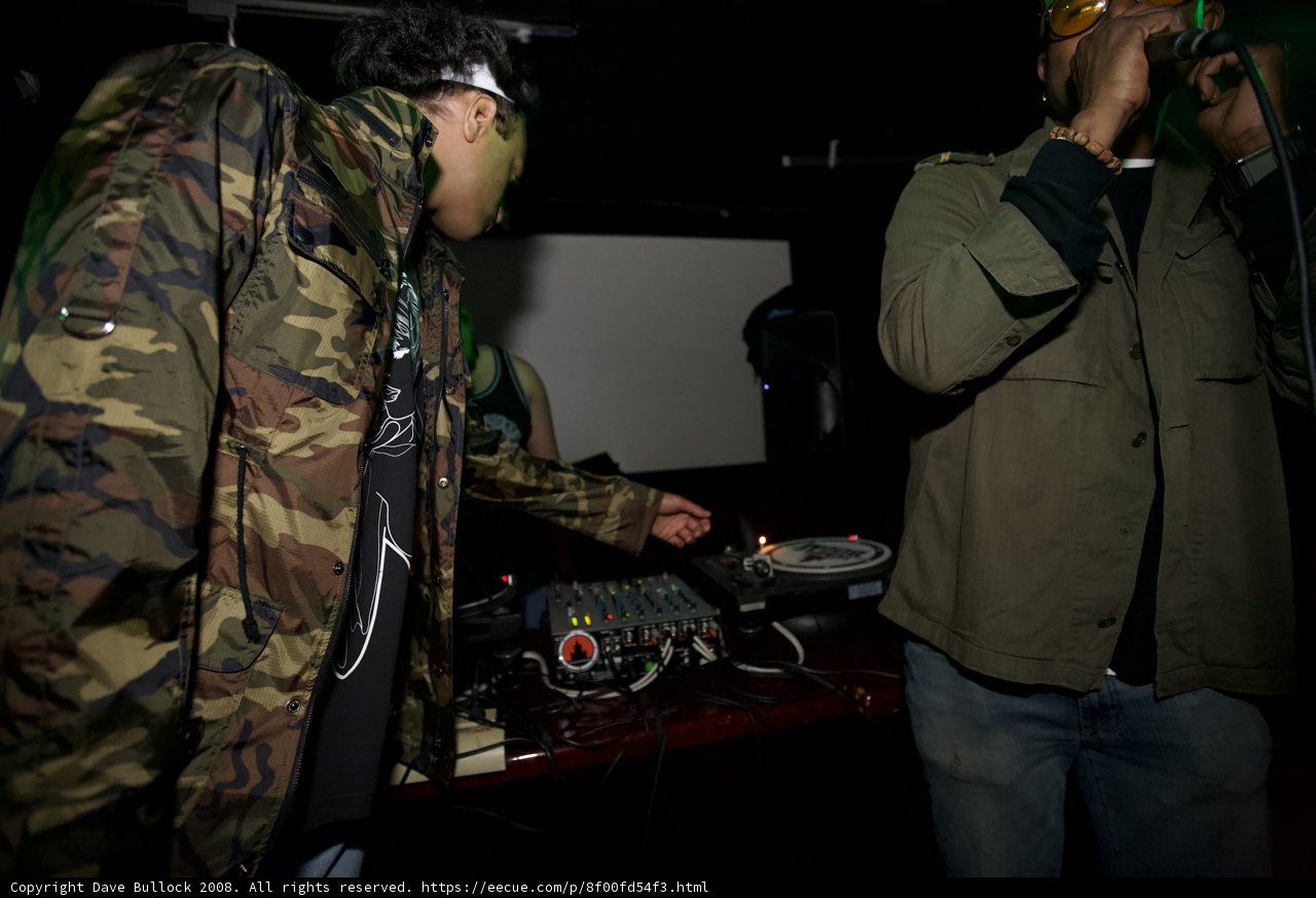 DJing in Camouflage