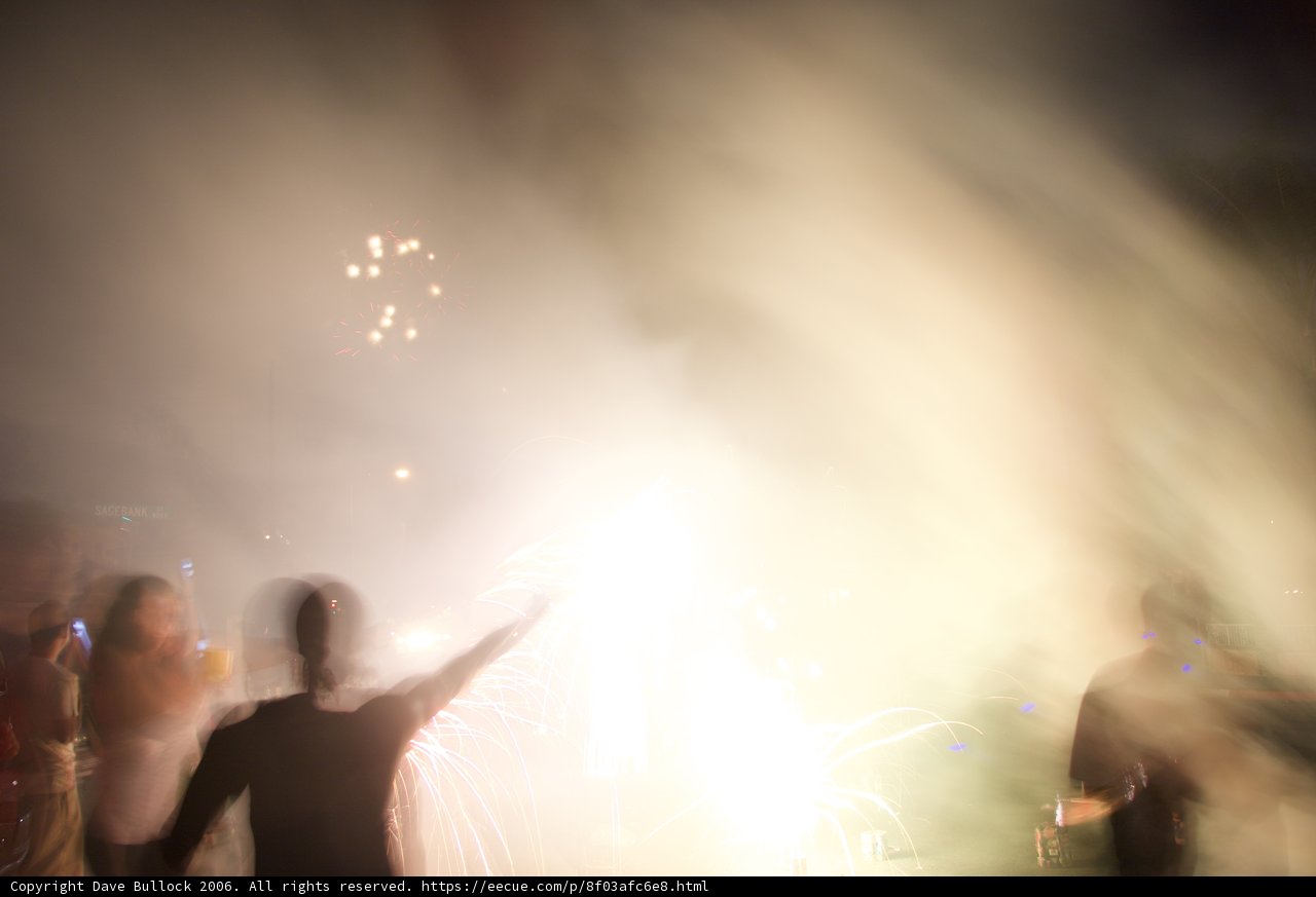 Awe-Inspiring Fireworks Illuminate the Night Sky