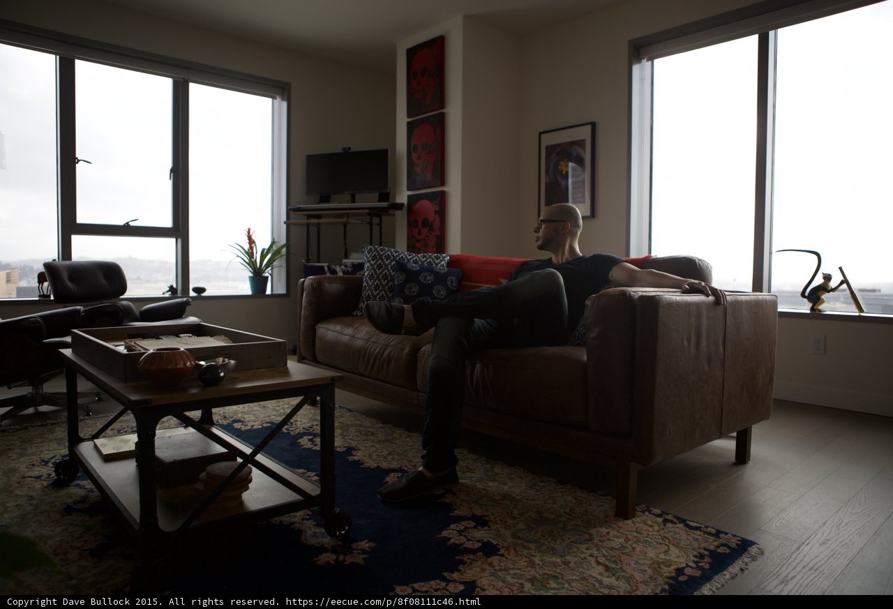 Contemplating on the Sofa