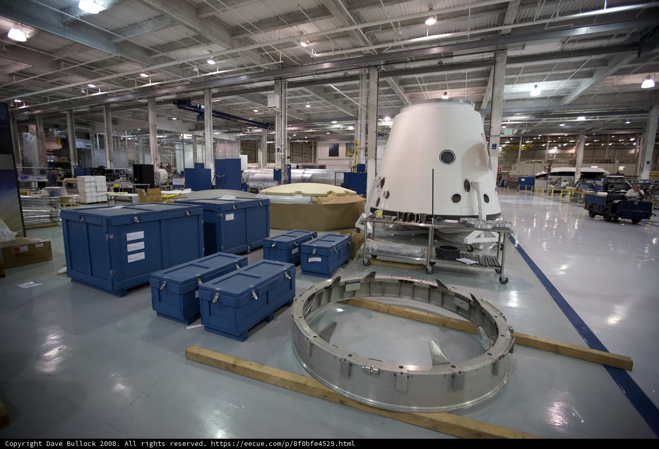 Massive Space Station in the Heart of the Factory