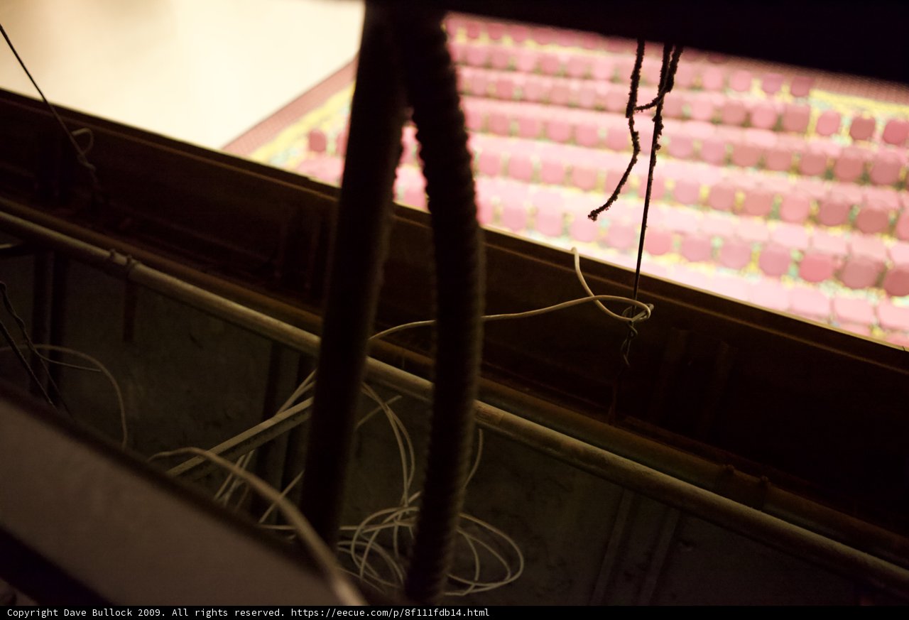 Stage View from Within the Theater