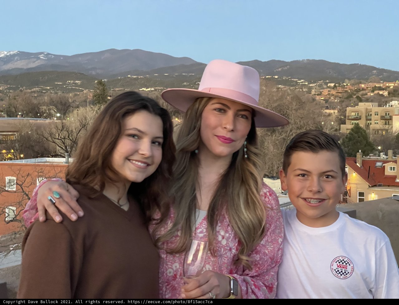 Happy Family Portrait in Santa Fe