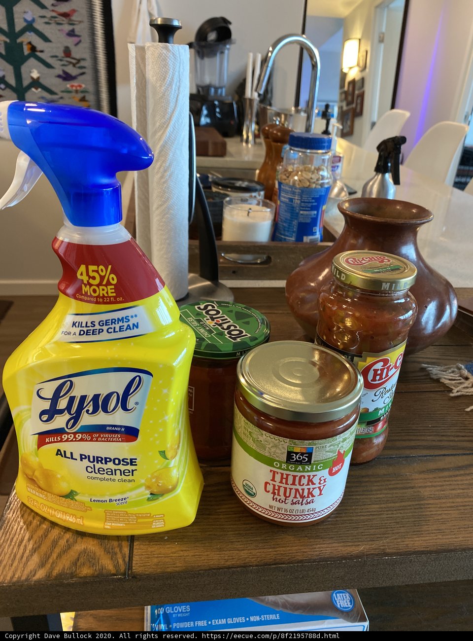 Condiments and Cleaner