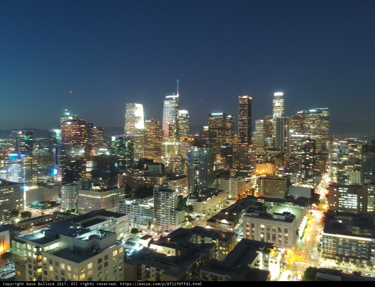 Glowing Metropolis