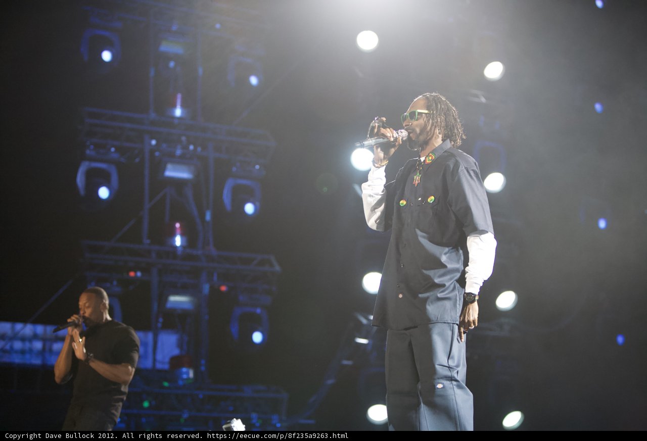 Snoop Dogg Takes Center Stage at the 2012 Grammy Awards