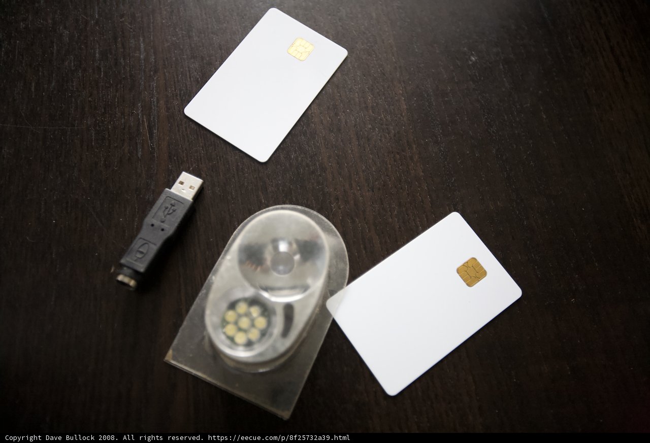 Minimalistic Light and USB Card