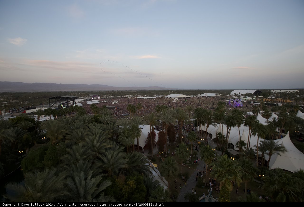Desert Sunset from Above