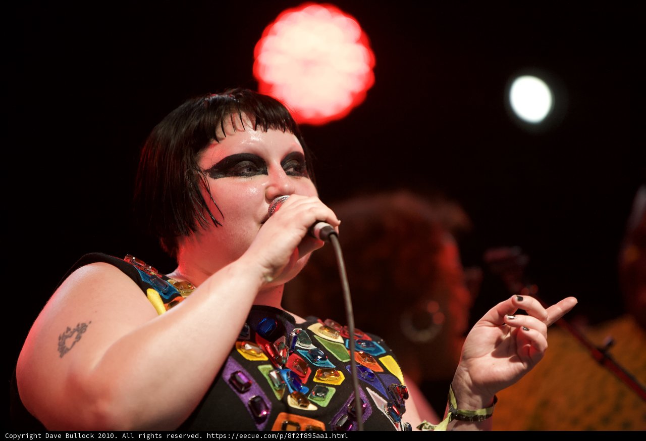 Beth Ditto Lights Up Coachella