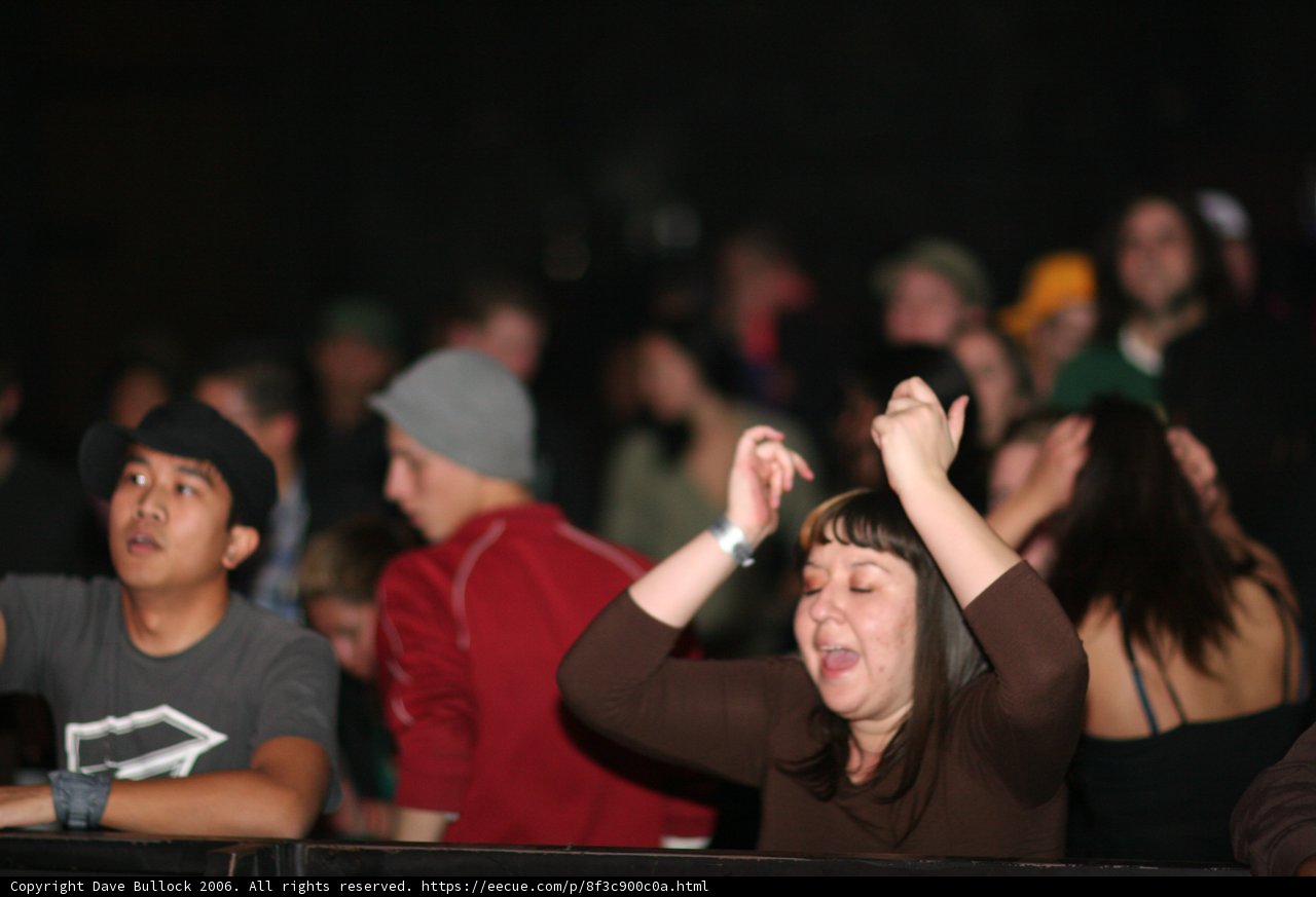 Celebrating in the Crowd