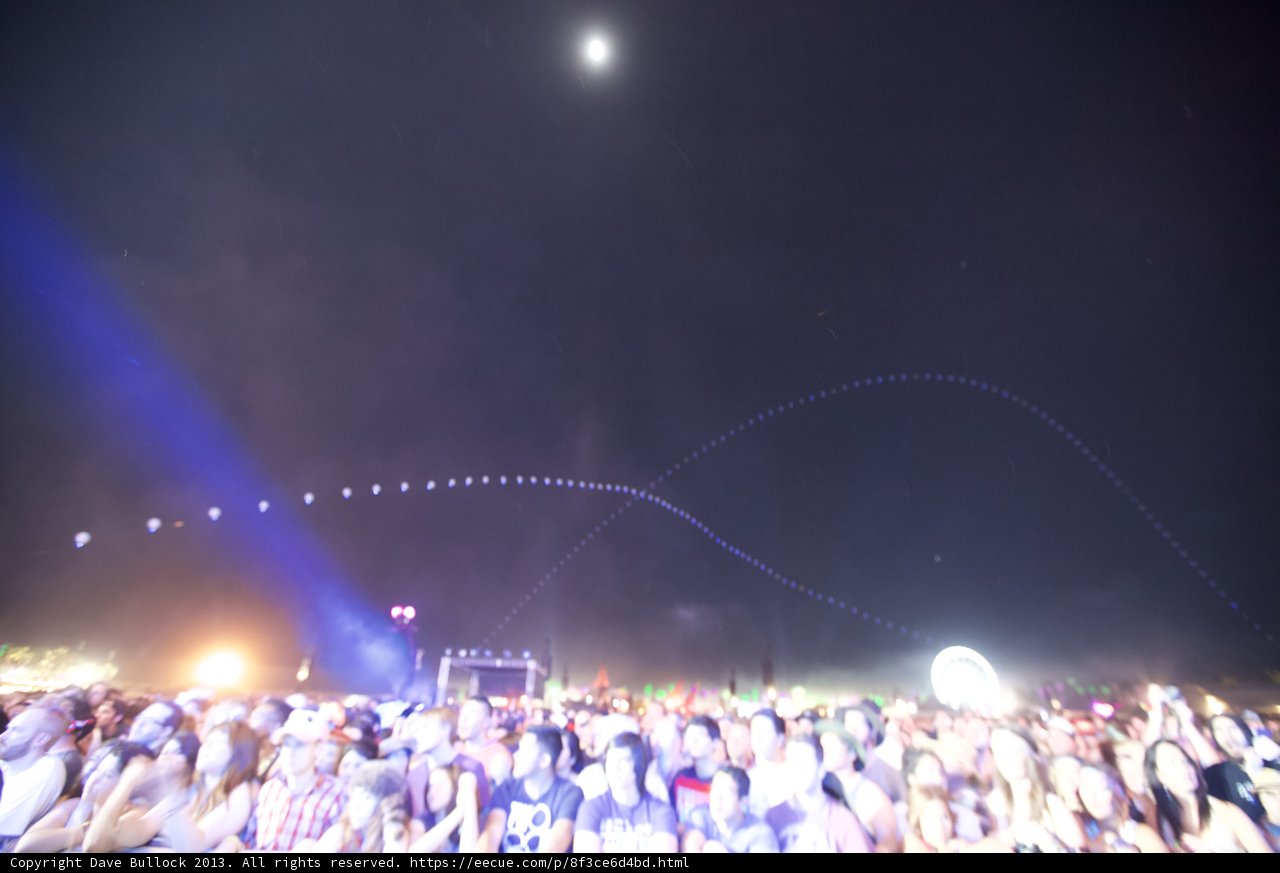Night Sky Lights Up at Coachella