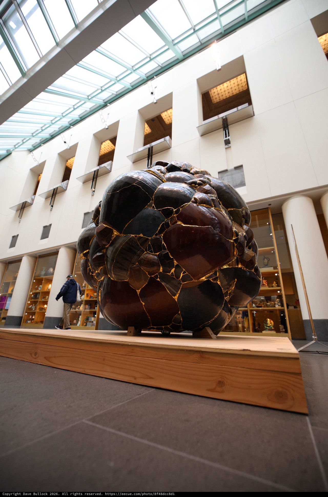 Contemporary Sculptural Installation at Modern Museum Atrium