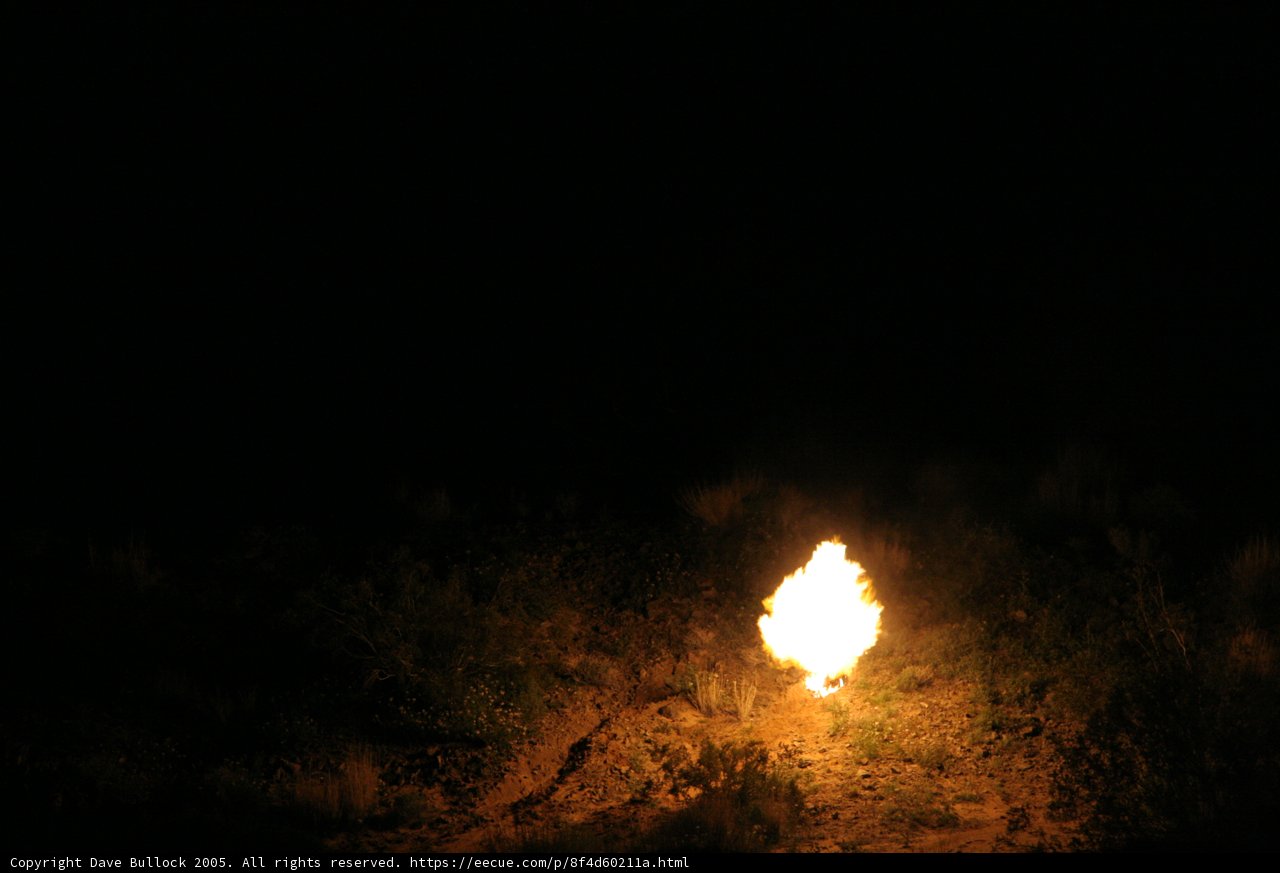 Blaze on the Hillside