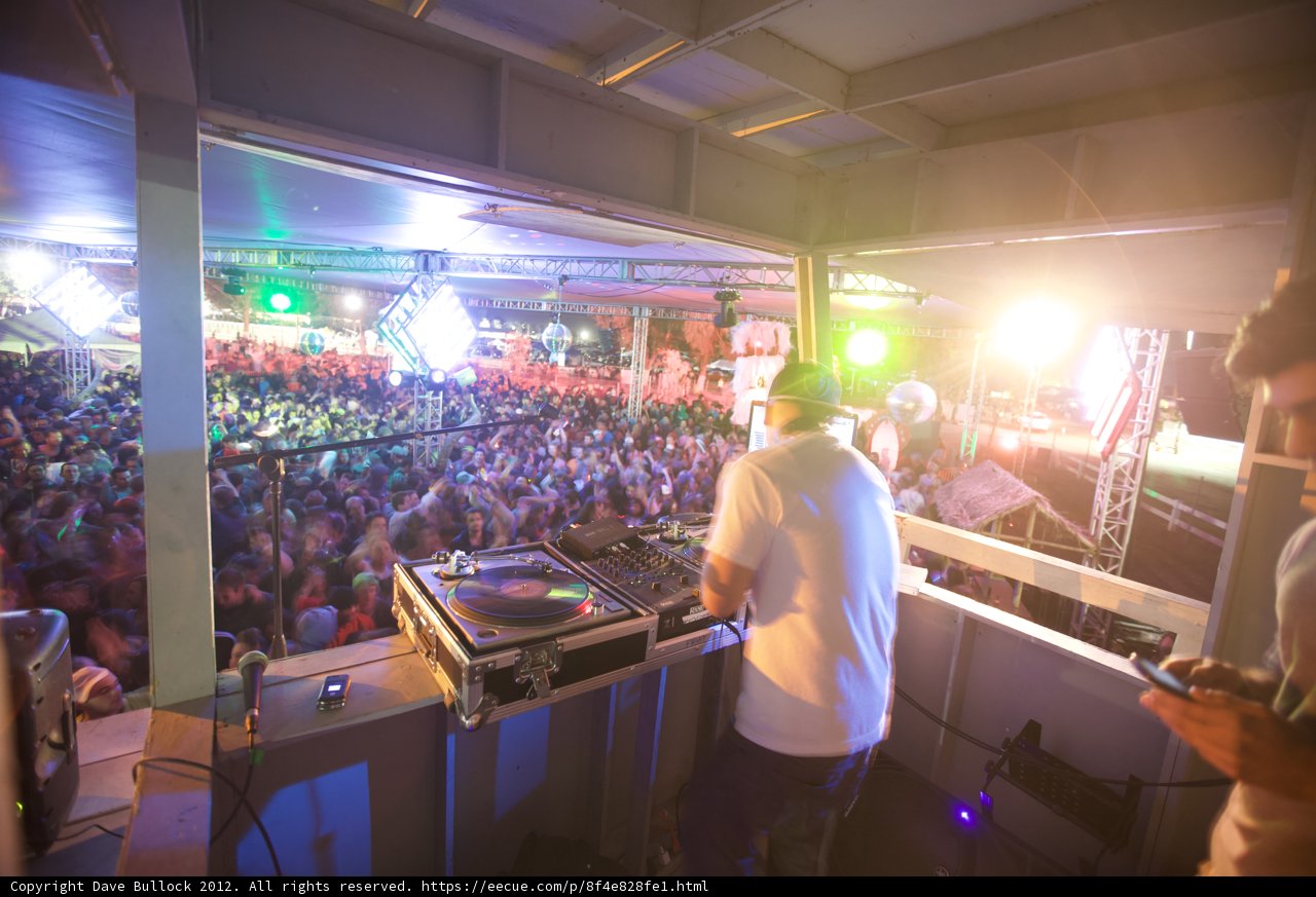 Urban Nightlife: DJ Rocks the Crowd at Coachella 2012