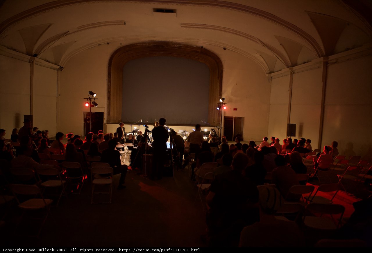 Packed House for a Theatrical Performance