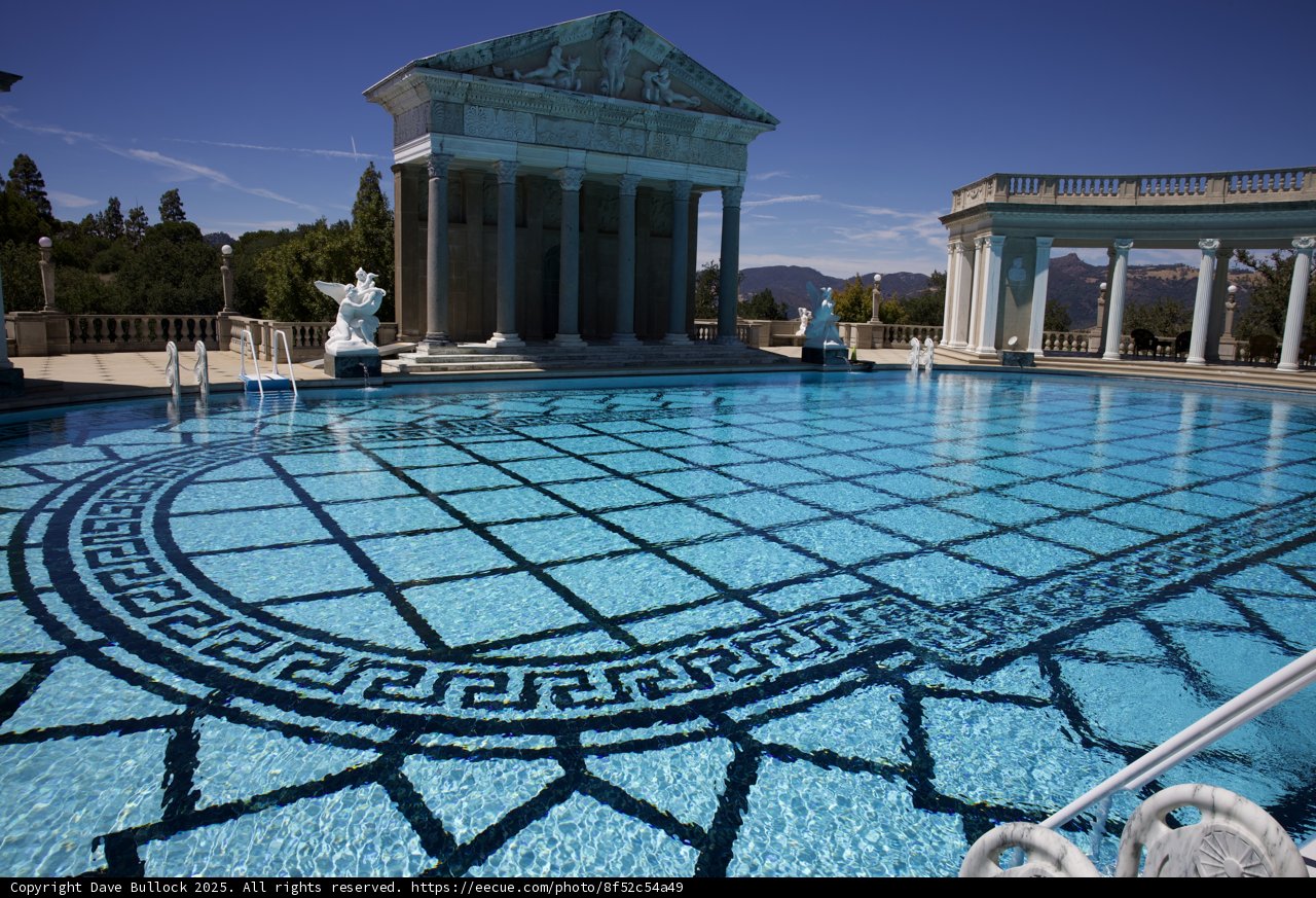 Sunlit Serenity at Hearst Castle