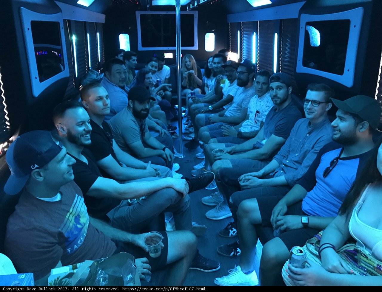 On the Bus to a Nightlife Adventure