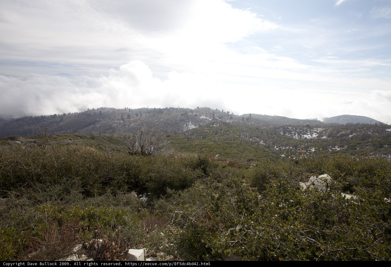 Clouds over the Mountain Range
