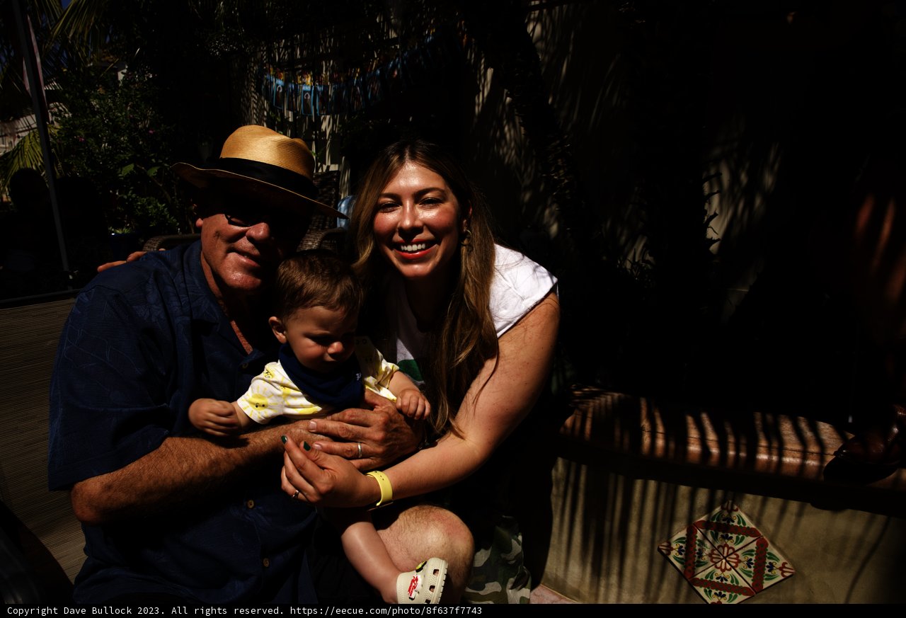 A Cherished Embrace on Wesley's First Birthday