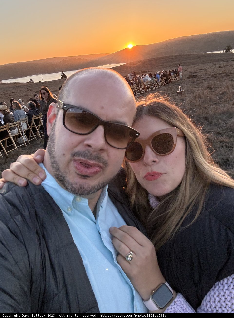Golden Hour Selfie at Hog Island