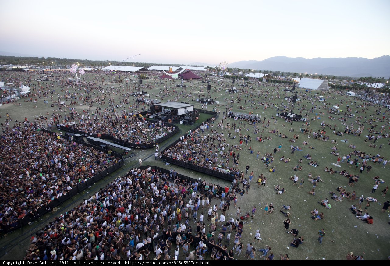 Coachella's Massive Sunday Crowd