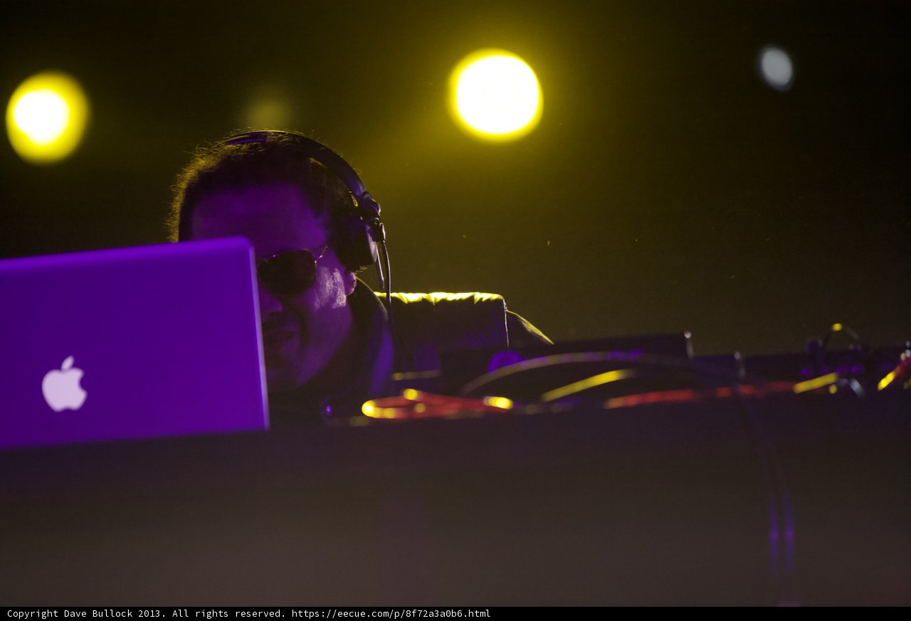 The DJ's beat