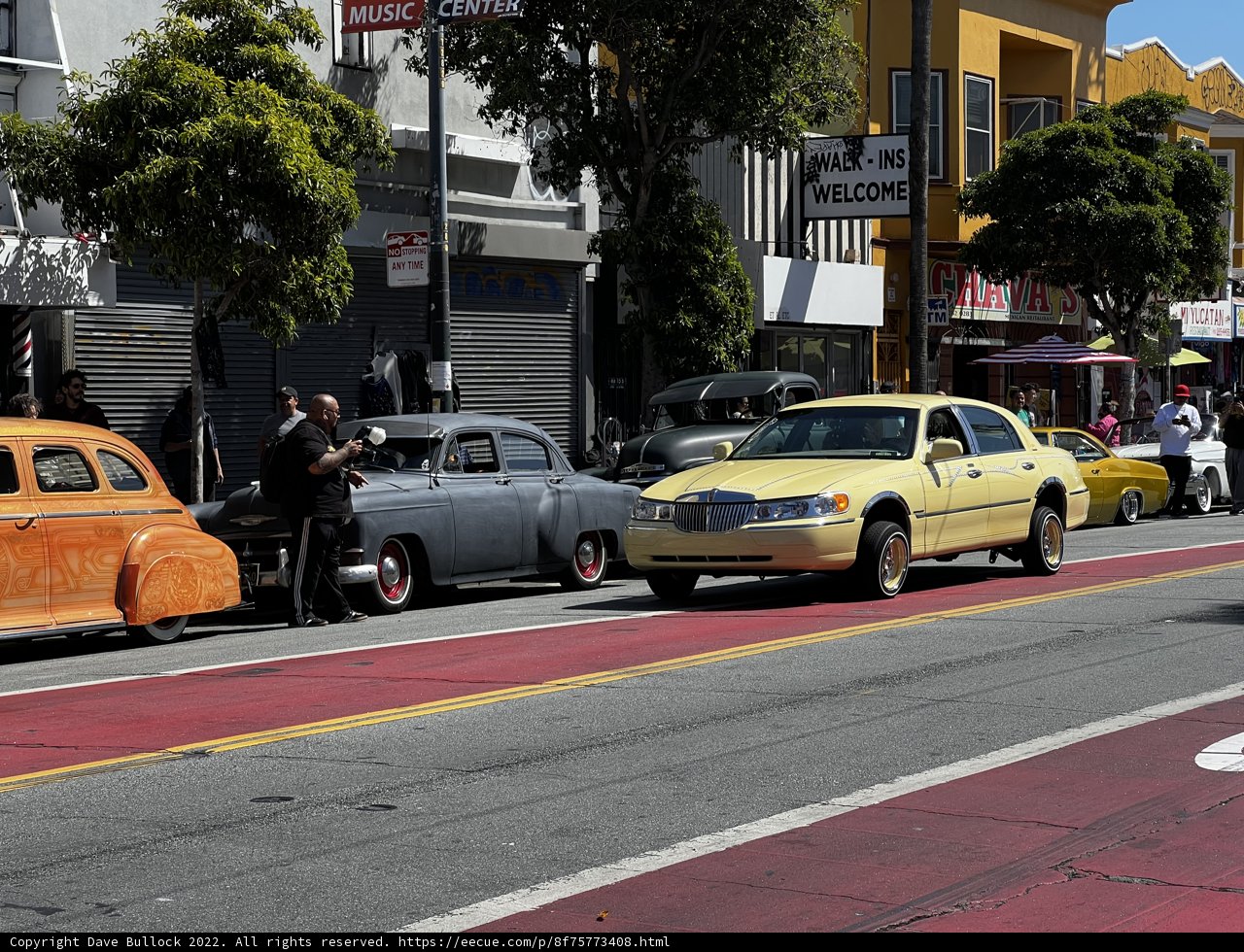 Yellow Car on a Sunny Day