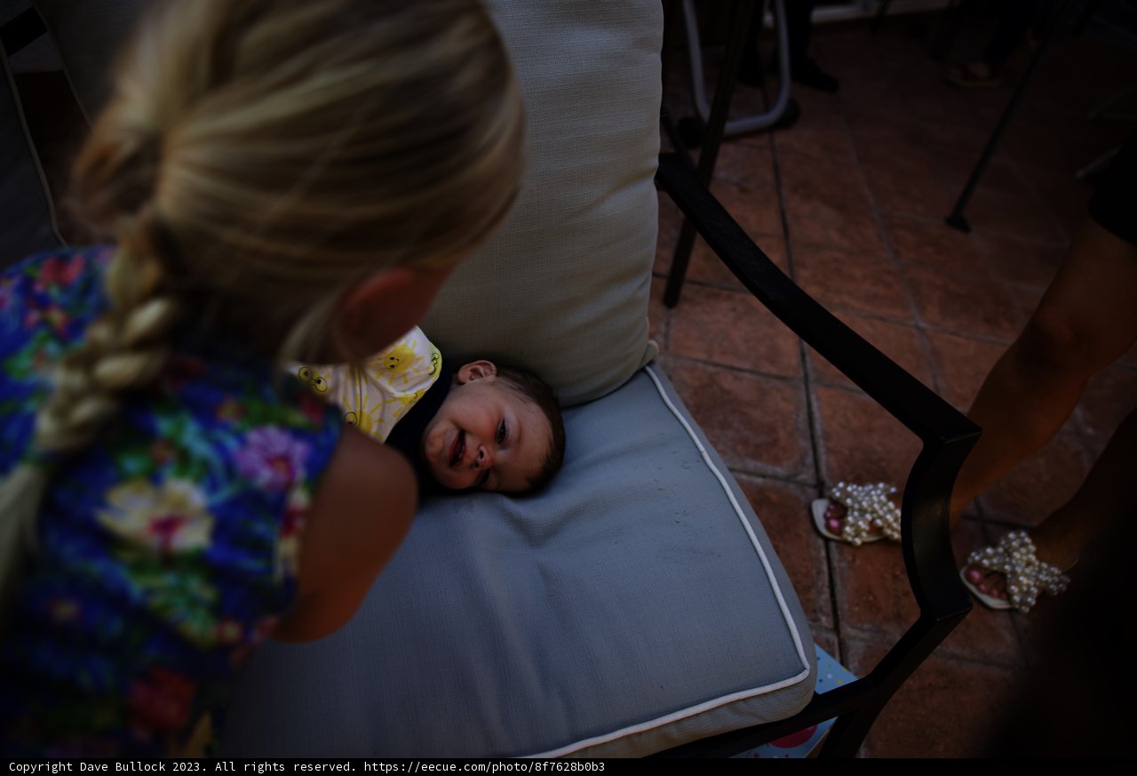 A Silent Slumber at Wesley's Birthday Party