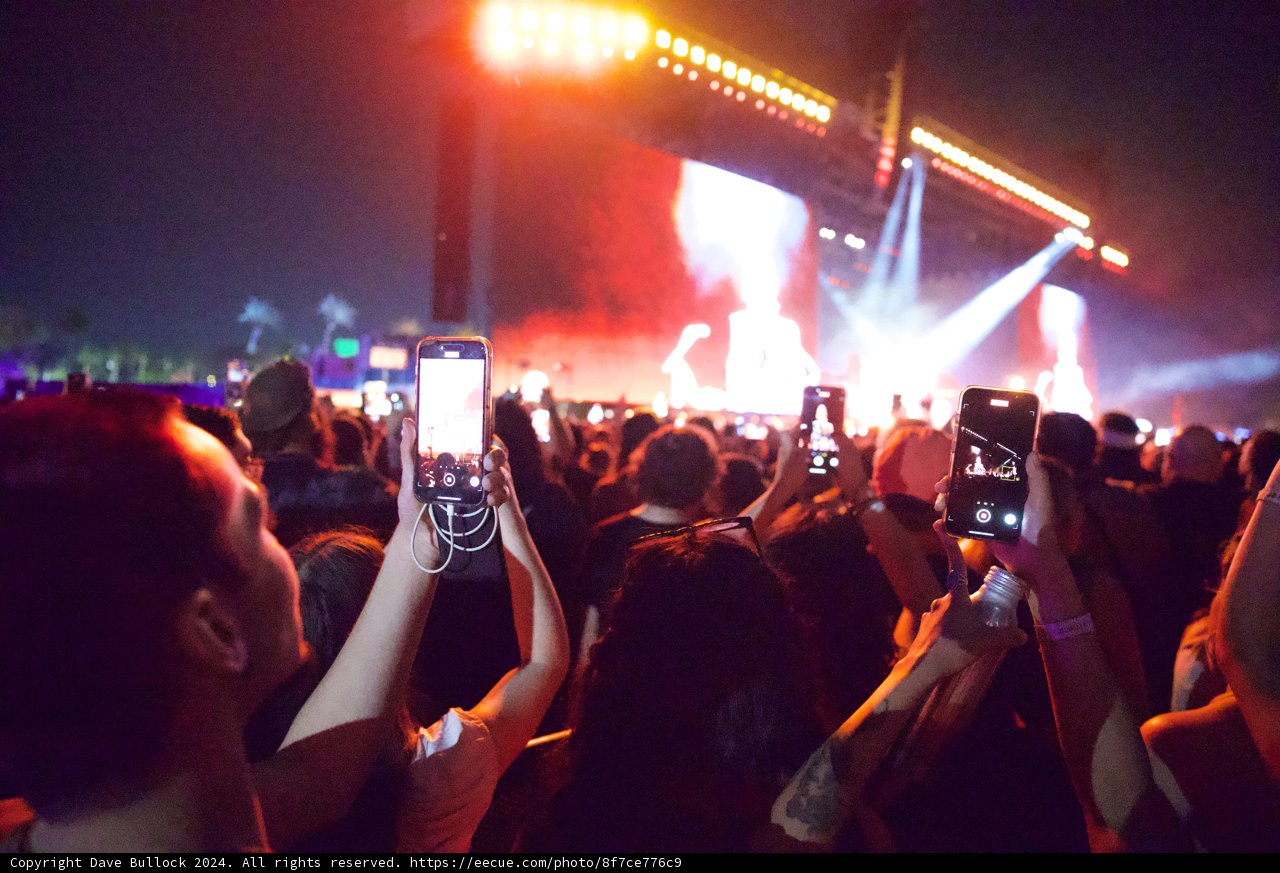 Digital Snapshots at Coachella: Capturing the Moment