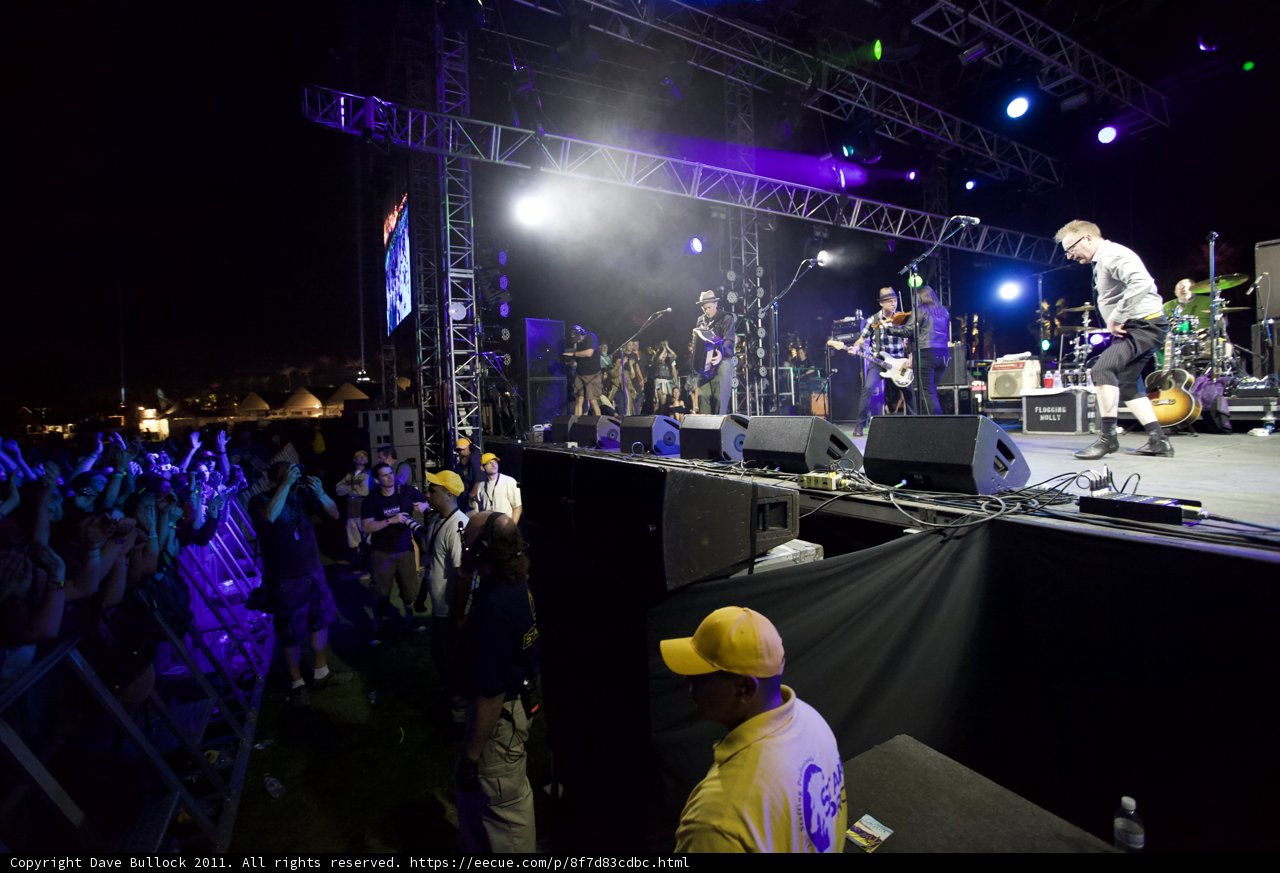 Night Time Performance at Coachella