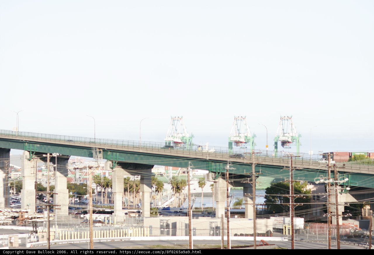 Railway Bridge Over a Waterfront Metropolis