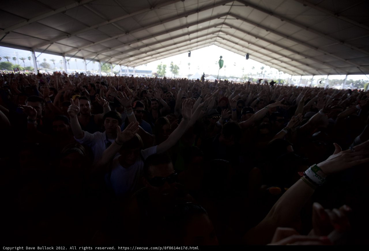 Hands Up at Coachella 2012