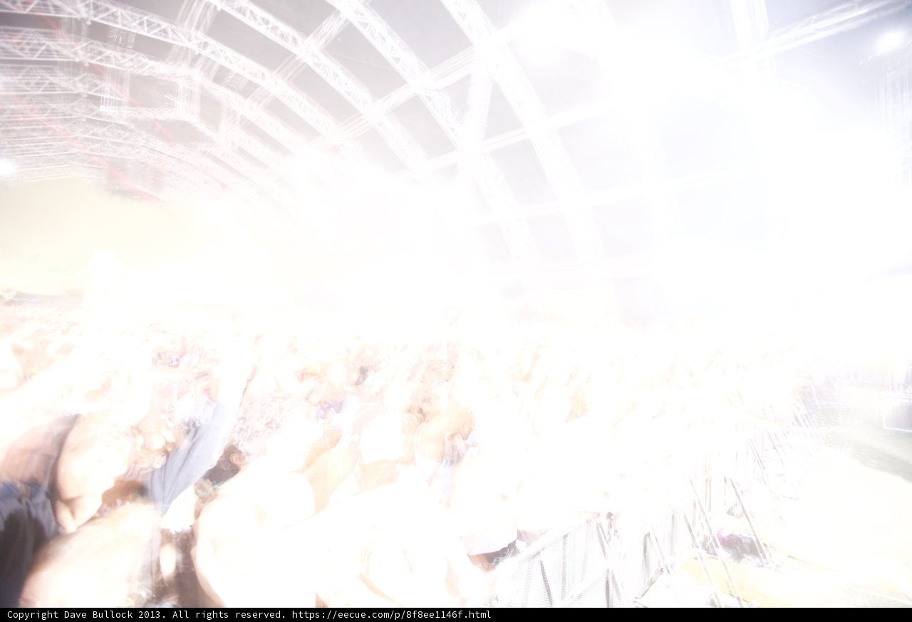 Blurry Night at Coachella