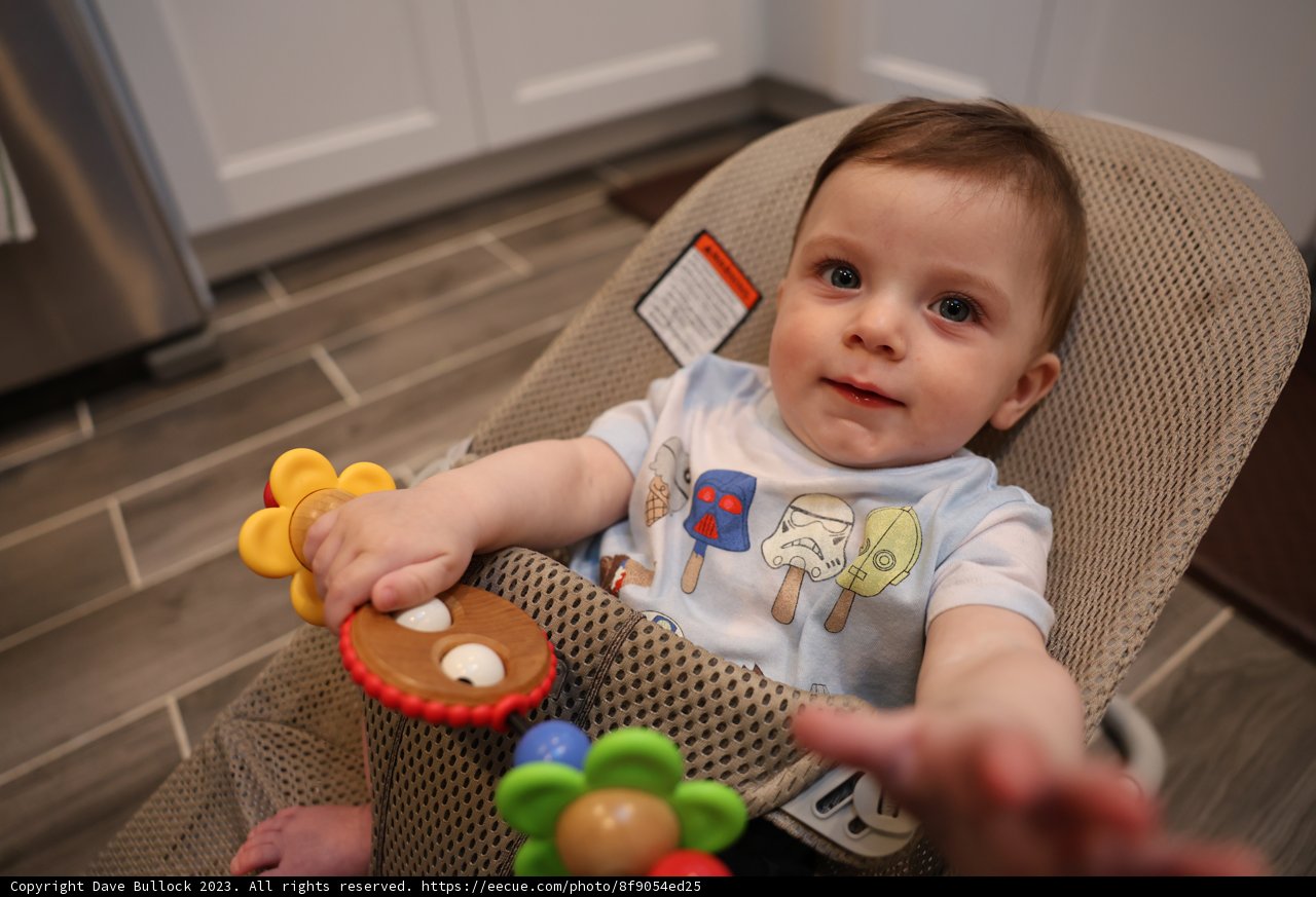Playtime in the High Chair