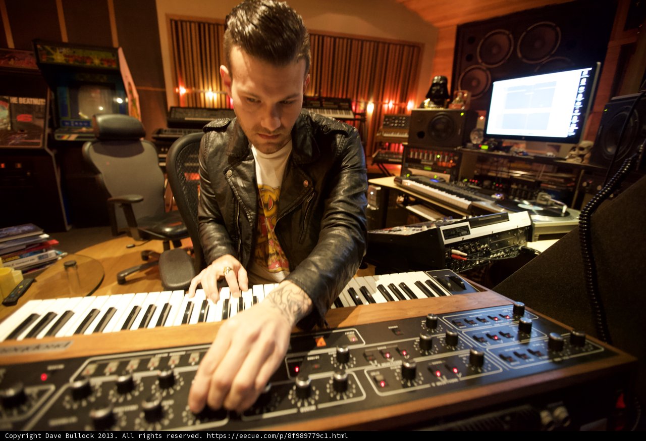 The Leather-Clad Keyboardist