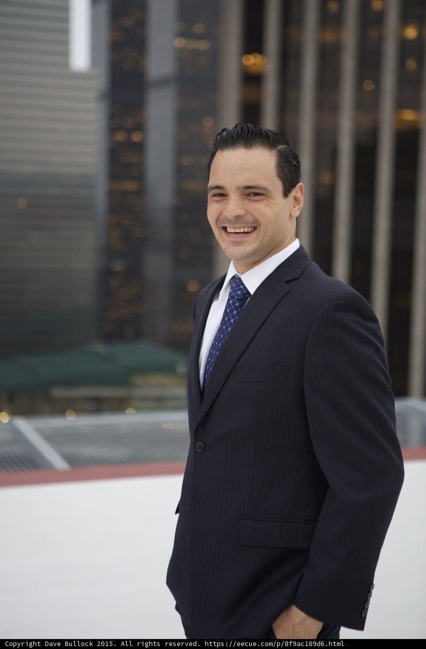 Suited and Smiling