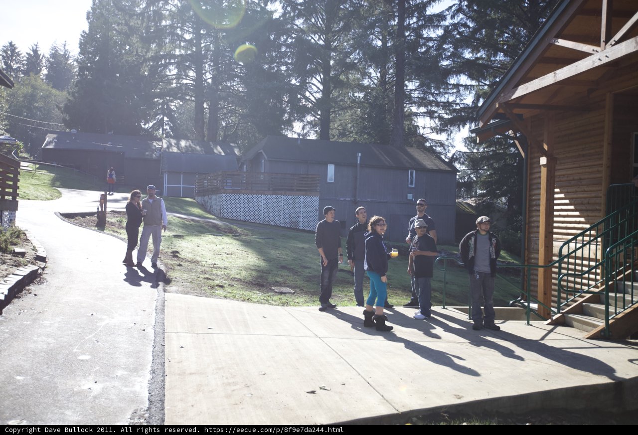 Wedding Party on the Sidewalk