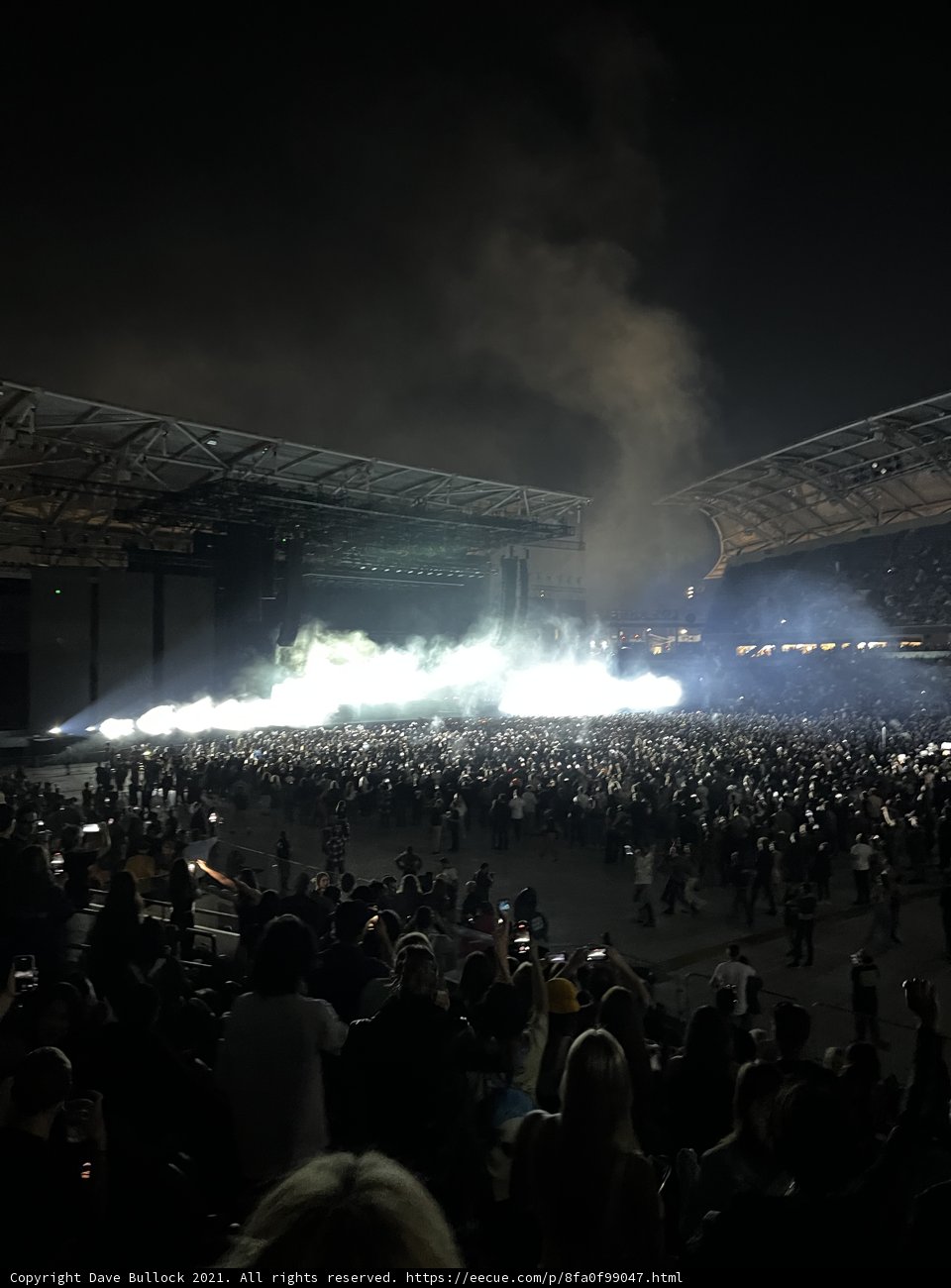 Smoke-Infused Rock Concert