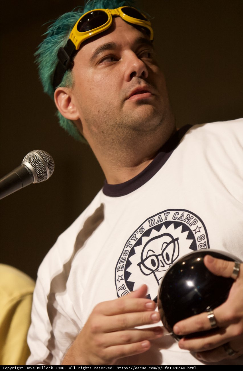 Blue Haired Bowler