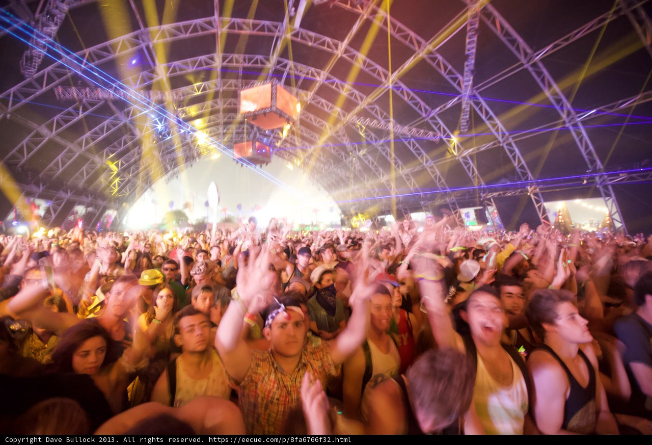 Urban Concert Crowd